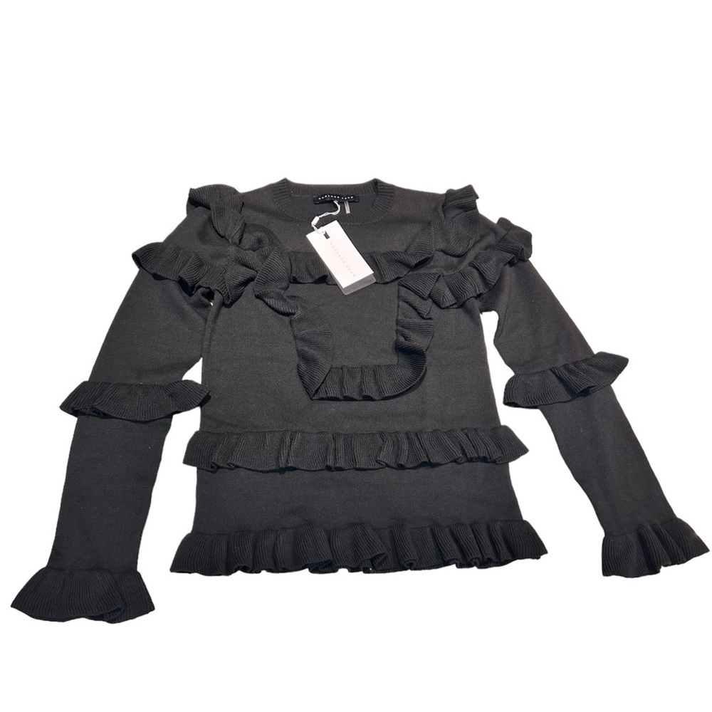 Endless Rose Ruffle Sweater Size XS - Picture 6 of 6